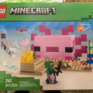 Lego Minecraft 21247 Axolotl House